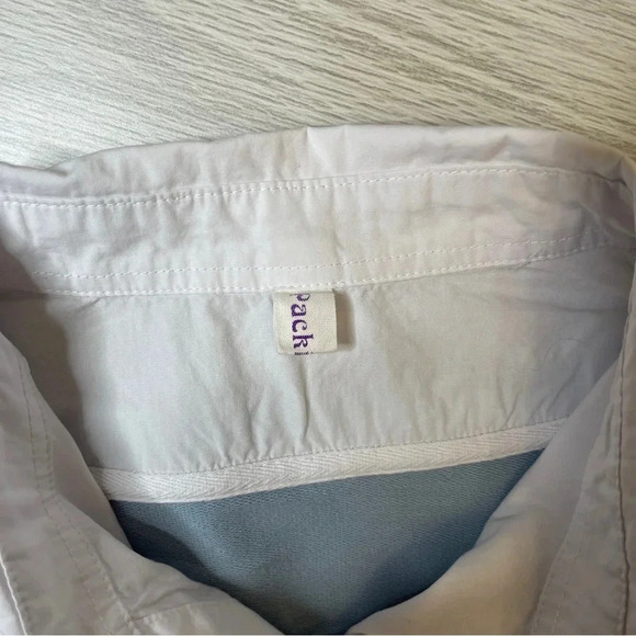 Packitcute Bunny Rabbit Blue White Collared Sweater Women’s size One Size - Picture 5 of 11